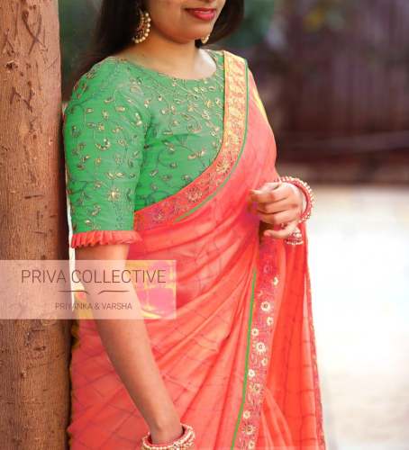 Vichitra Silk saree 