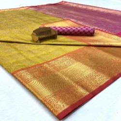 weaving Silk saree bss0059