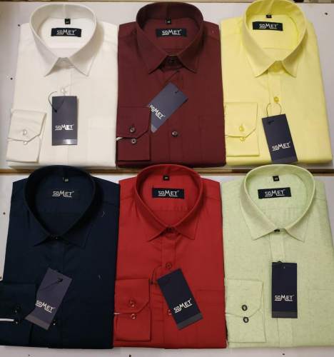 Designer cotton plain mens shirt  by MAJISA GARMENTS
