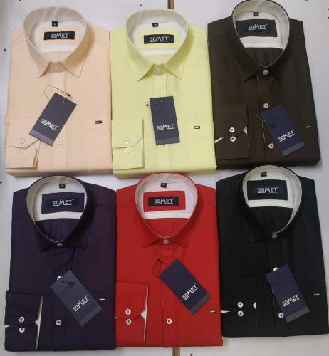 party wear casual plain shirt by MAJISA GARMENTS