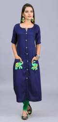 Designer rayon kurti