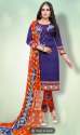 Fancy printed salwar suit