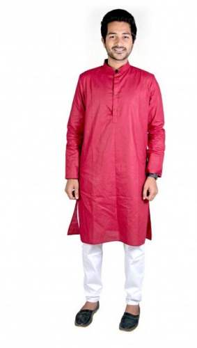 Mens plain kurta by Gee Next Creation