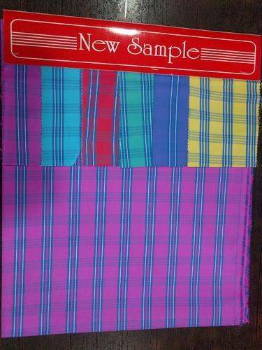 Colorful range of checks shirting by Ven Tex Fab