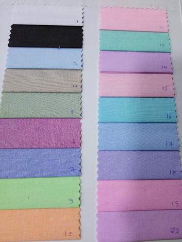 Cotton Plain Shirtinf Fabric by Ven Tex Fab