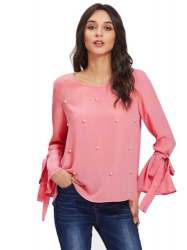 Pearl ladies top
