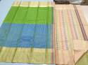 Party wear Cotton Silk saree thumb 1
