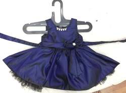 Blue kids wear frock