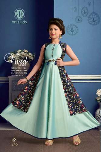 western style gown for kids by CHERRY FASHION