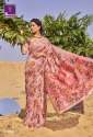 COTTON PRINTED SAREE thumb 7