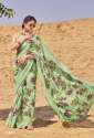 COTTON PRINTED SAREE thumb 9