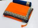 Designer Marbel Chiffon Sarees thumb 5