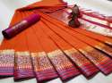 Designer Pure Cotton Sarees thumb 1