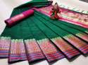 Designer Pure Cotton Sarees thumb 4