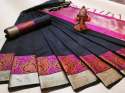 Designer Pure Cotton Sarees thumb 7