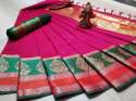 Designer Pure Cotton Sarees thumb 8