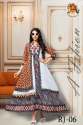 Fancy Digital Print Chanderi Cotton Kurtis thumb 4
