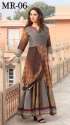 Floor Length Chanderi Cotton Kurtis thumb 3
