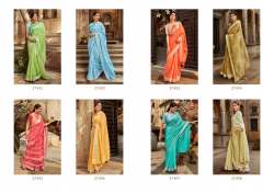  Jute cotton casual wear printed sarees