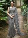 Latest Fancy Lady Net Sarees thumb 1