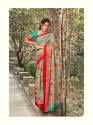 LINEN DIGITAL PRINTED SAREE thumb 1