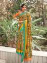 LINEN DIGITAL PRINTED SAREE thumb 6