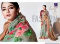 SOFT JACQUARD SAREE WITH KASAB PALLU thumb 10
