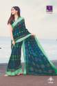 SOFT LINEN PRINTED SAREE thumb 9