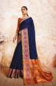 SOFT SILK KALAMKARI WEAVING SAREE thumb 9
