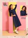 Stylish Girls Denim Kurtis thumb 1