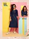 Stylish Girls Denim Kurtis thumb 3