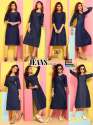Stylish Girls Denim Kurtis thumb 8