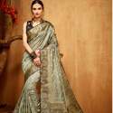 Designer Silk saree thumb 1