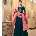 green-anarkali-dress