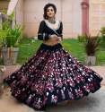 BLACK COLOR EMBROIDERY WORK CHOLI thumb 1