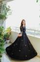 DESIGNER BLACK COLOR GOWN
