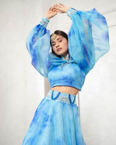 DIGITAL PRINTED LEHENGA CHOLI