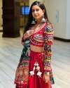 KINJAL DAVE SPECIAL RED LEHENGA CHOLI thumb 1