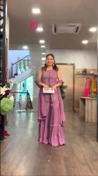 Launching New Designer Party Wear Look Dress