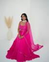 LEHENGA CHOLI IN PINK COLOR thumb 1