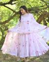 NEW ANARKALI PRINTED DESIGNER GOWN thumb 4