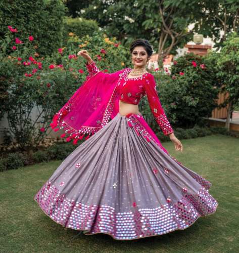 NEW HEVVY PRINTED LEHENGA CHOLI