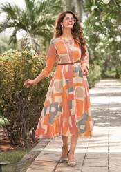 NEW LAUNCHING GEORGETTE KURTI