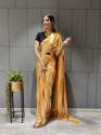 NEW PRESENT  READY TO WEAR SAREE thumb 1