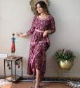 NEW PRESENT TWO COLOR RAYON KURTI thumb 1