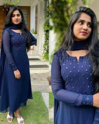 PRESENTING NEW HEAVY FOX GEORGETTE GOWNS 