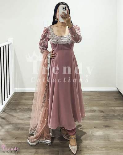 SERIES FOX GEORGETTE GOWN 