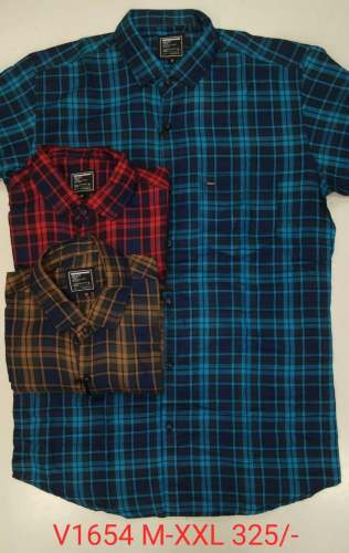 Boys Cotton Checks Shirts