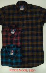 Fancy Men Checks Cotton Shirts