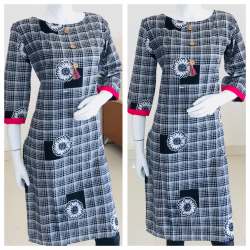 Fancy Cotton Printed Kurtis